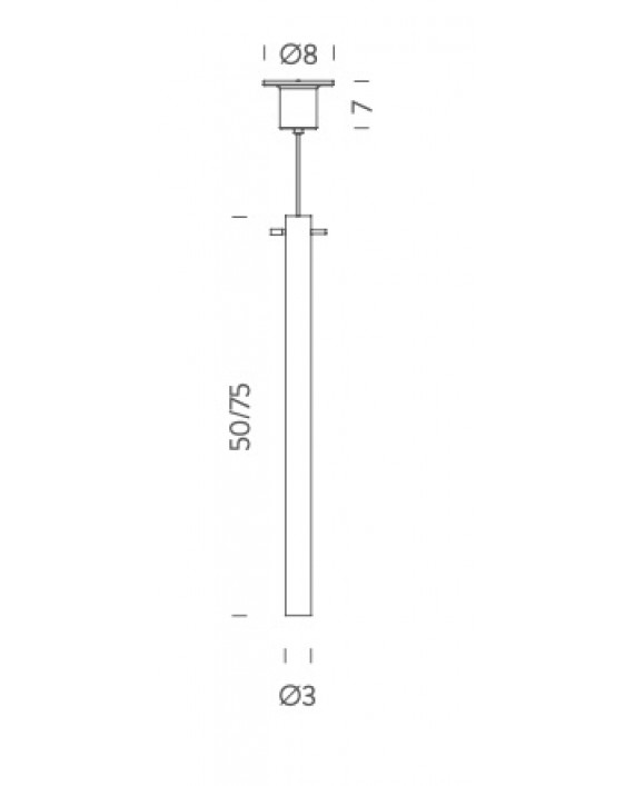 Nemo Canna Nuda Pendant Lamp